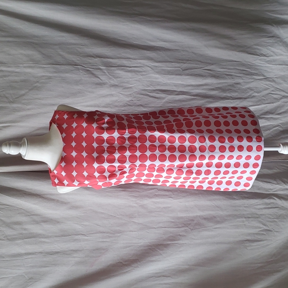 ALYX Sleeveless Polka Dot Sheath Dress